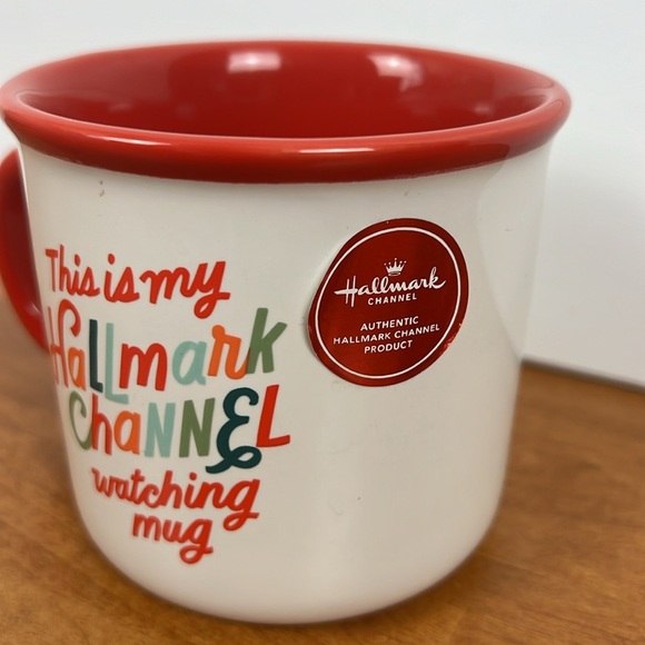 Hallmark channel watching mug Christmas mug NWOB - Picture 2 of 6